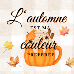 Mug en céramique automne