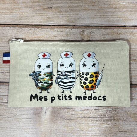 Trousse 100 % coton Médocs - Les Scrapouz